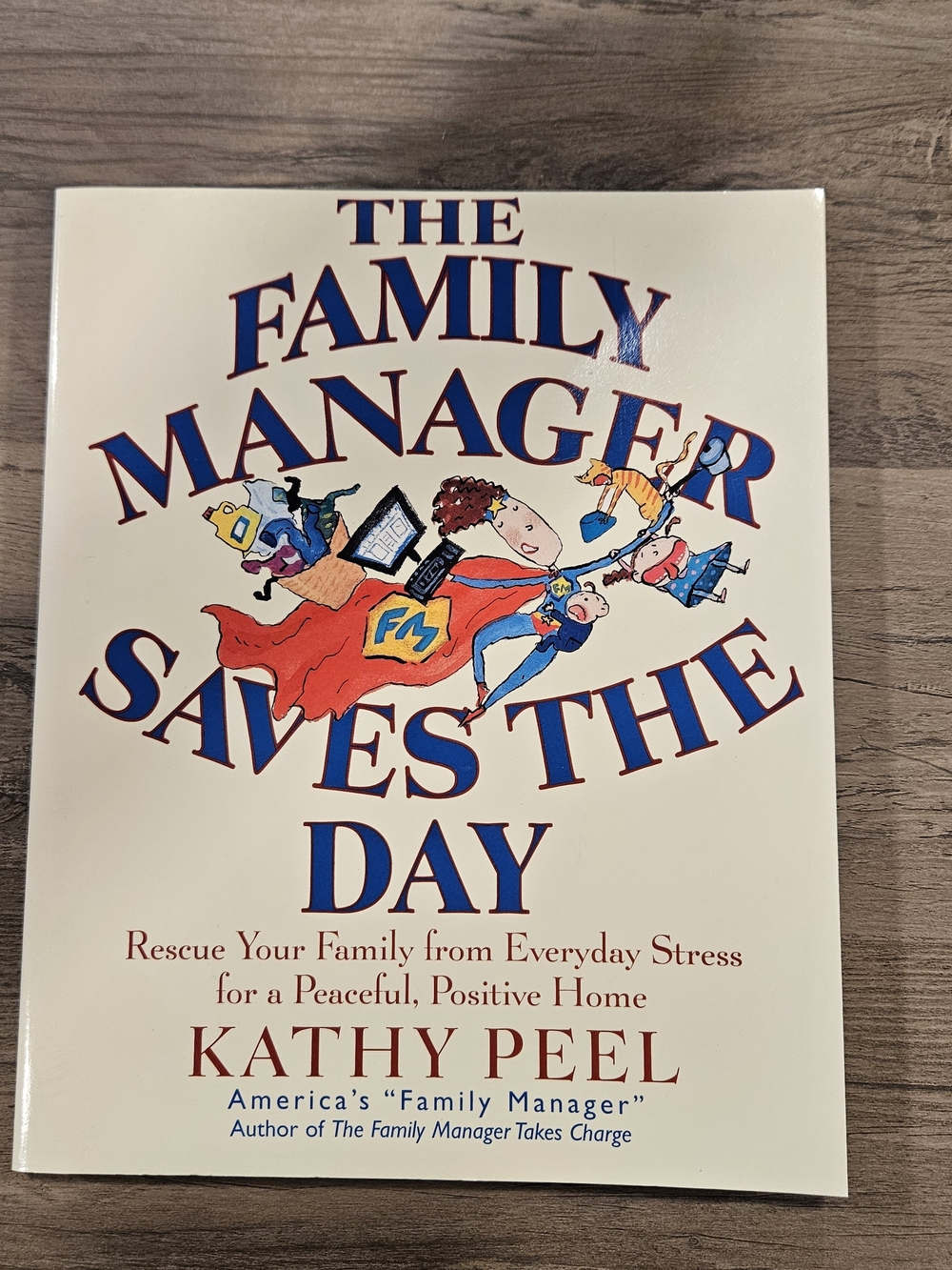 🛍 2/$6 🛍 The Family Manager Saves the Day - By Kathy Peel